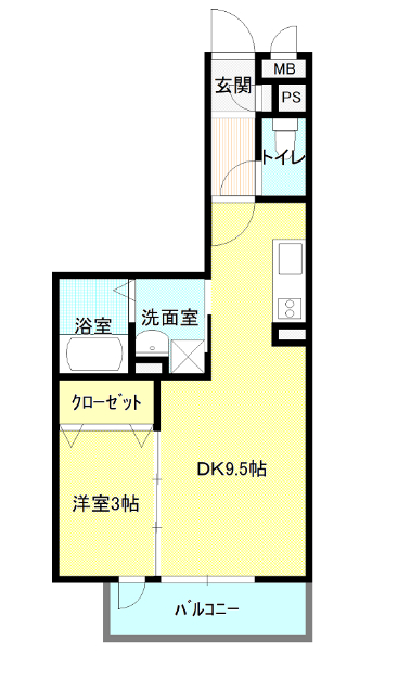 ｒｏｉ　ｄｅｌ’ｏｕｒｓ　IIの間取り