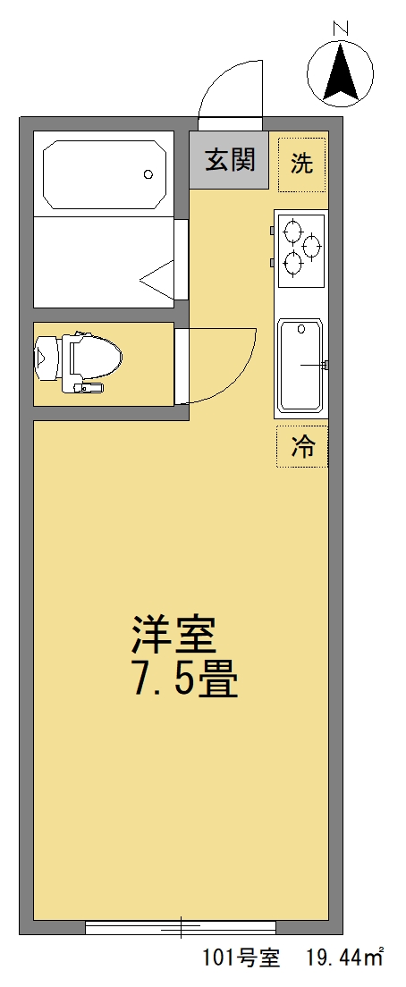 ストークハイツの間取り