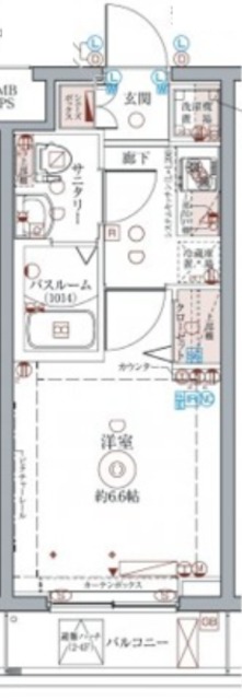 クレヴィスタ立石の間取り