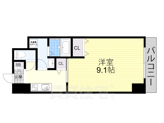 名古屋市千種区今池のマンションの間取り