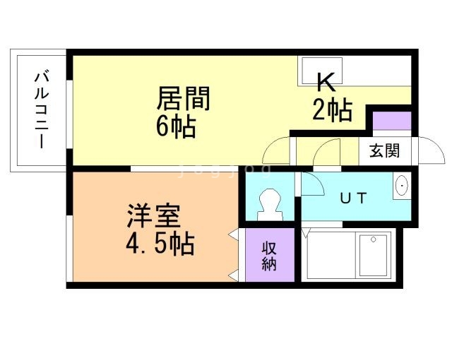 ＥＹ真駒内の間取り