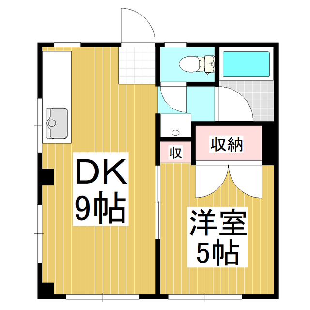 ヴィラ横田の間取り