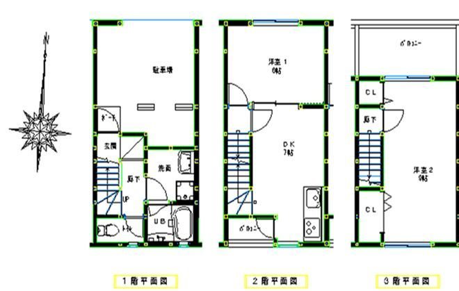 パストラルコート田隈の間取り