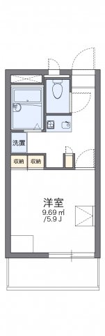 レオパレスグランデ泉Ａの間取り