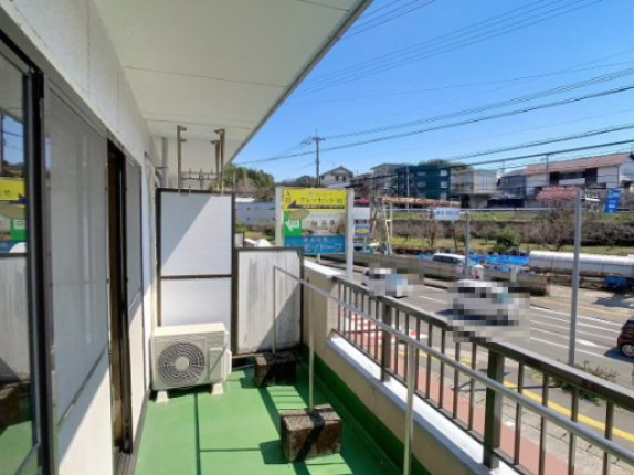 バルコニー　2025年3月撮影