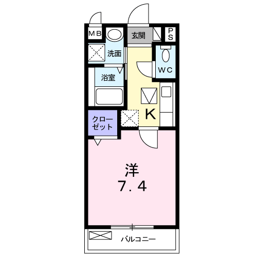 リバーストンの間取り写真