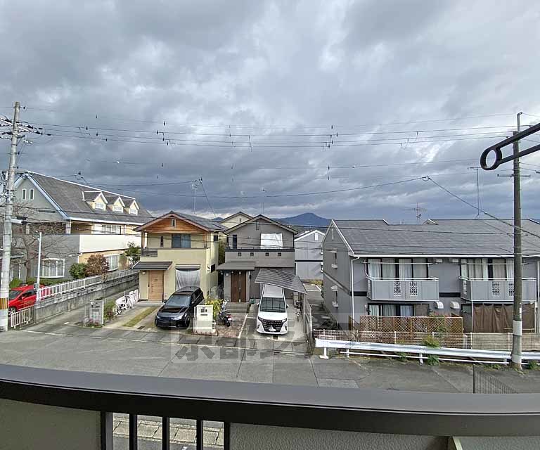 眺望　東向きバルコニーからの景色です。