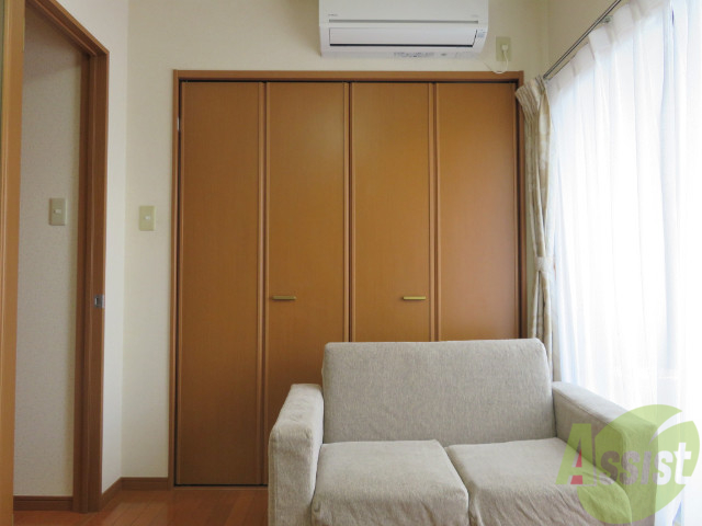 収納　収納スペースはコチラ。中が気になりますね～。