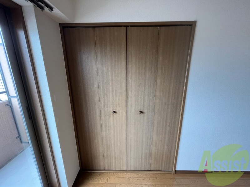 収納　使いやすいクローゼットがありますので収納には便利ですね～