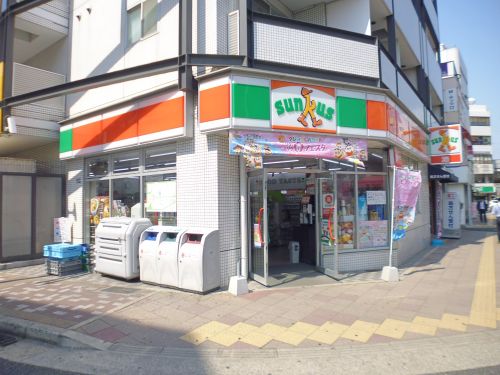コンビニ　サンクス西明石駅前店（コンビニ）まで374m