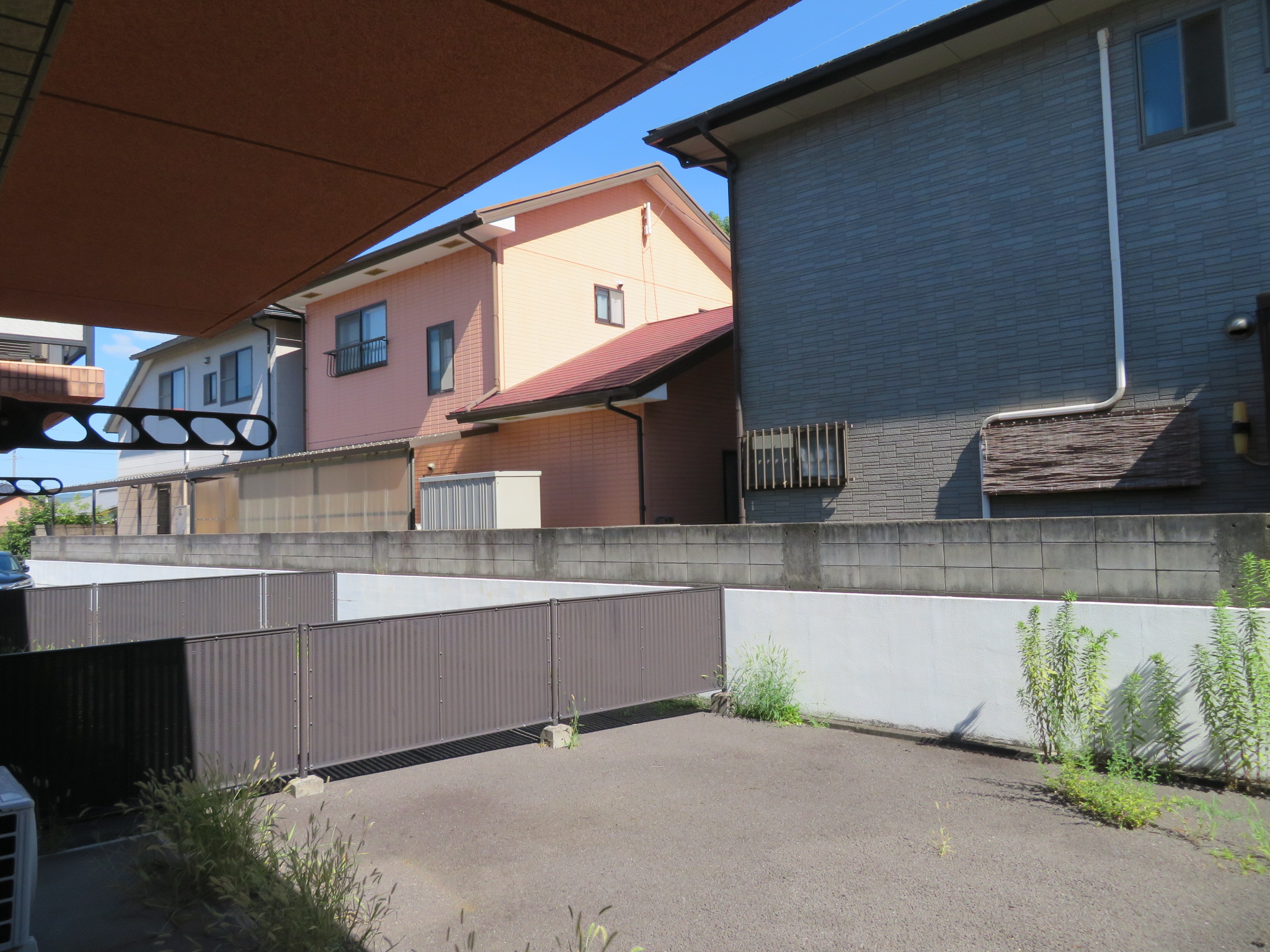 バルコニー　専用庭