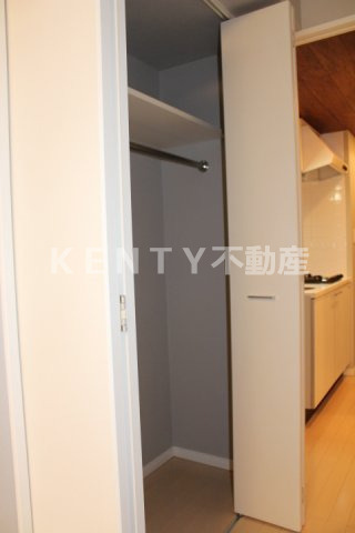 収納　ちょっとした収納スペースも充実しています