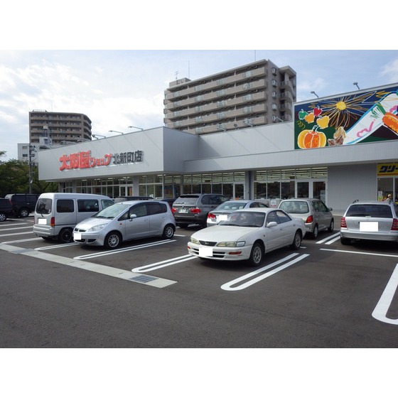 スーパー　大阪屋ショップ北新町店（スーパー）まで650m