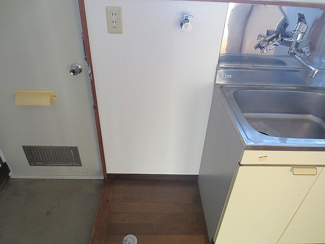 洗面設備　室内洗濯機置場