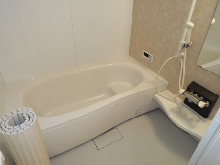 バス・シャワールーム　コンパクトで使いやすいお風呂です