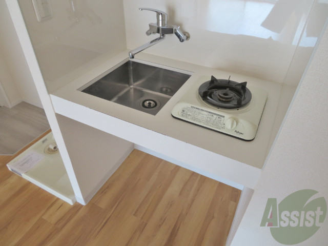 キッチン　こちらがキッチンです。料理作るのが楽しみです。