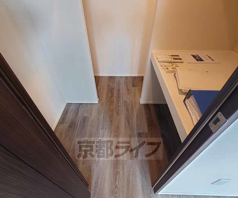 収納　十分な収納力を確保したクローゼットです。