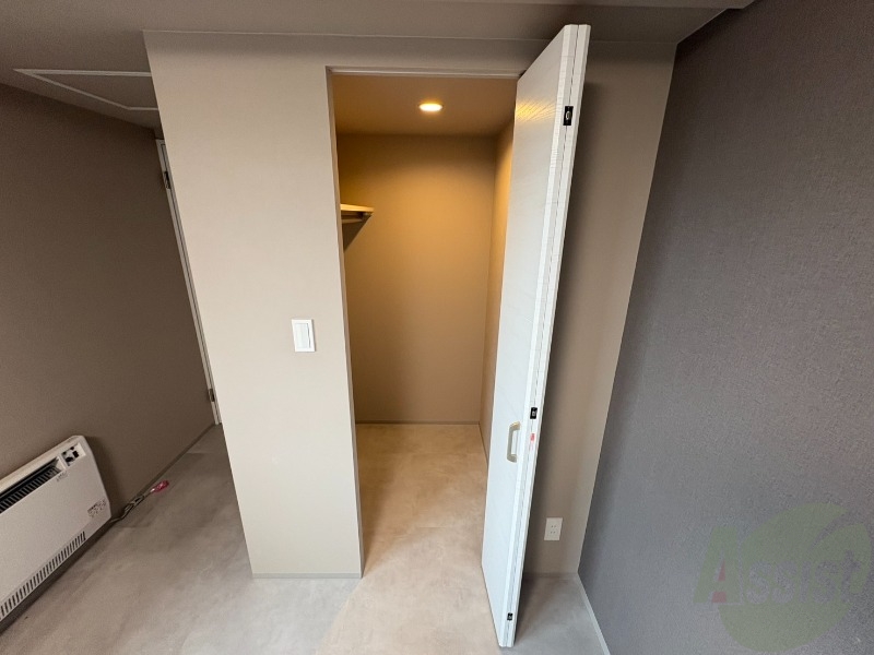 収納　収納もバッチリあるのでお部屋が片付きますよ！