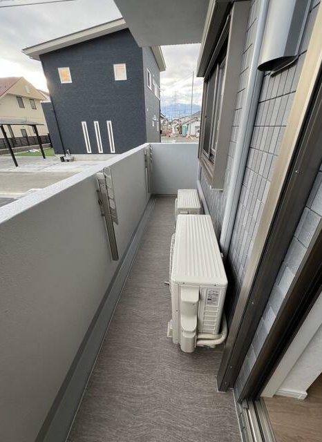 バルコニー　モデルルーム