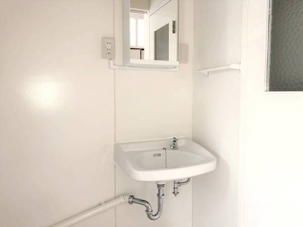 洗面設備　ビレッジハウスの同一物件・同一タイプの間取りの写真です