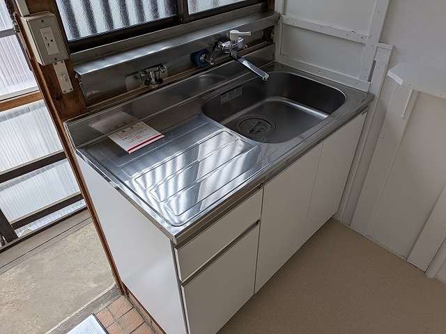 キッチン　２口コンロ設置可！