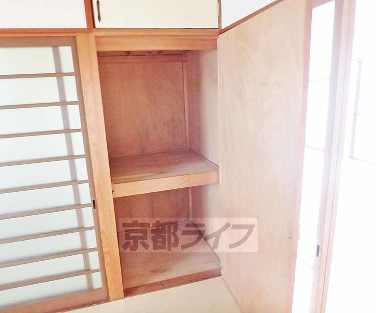 収納　奥行きのある収納スペースです