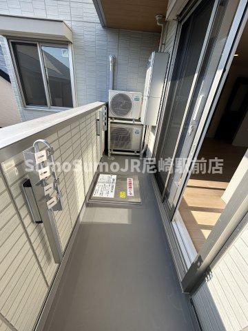 バルコニー　バルコニーがあります