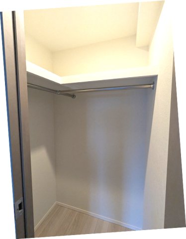 収納　洋室のウォークインクローゼットです