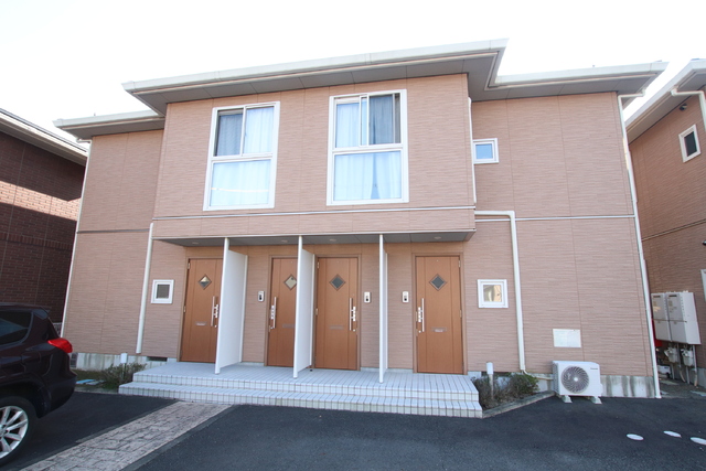 建物外観　全世帯角部屋です！