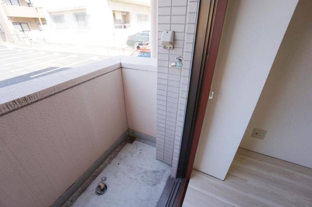 洗面設備　洗濯機置場