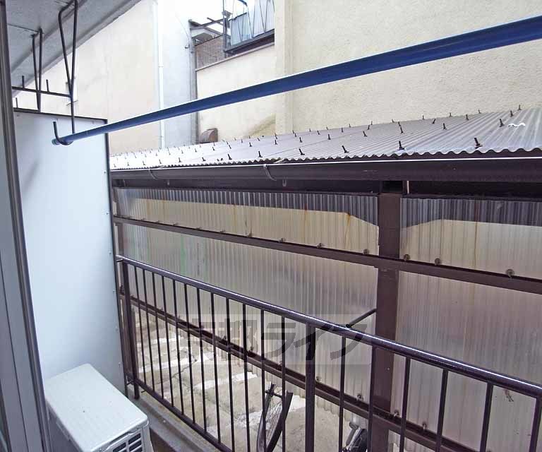 眺望　プライベートはきっちり目隠しです。