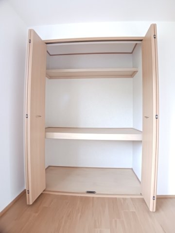 収納　十分な収納スペースがあります