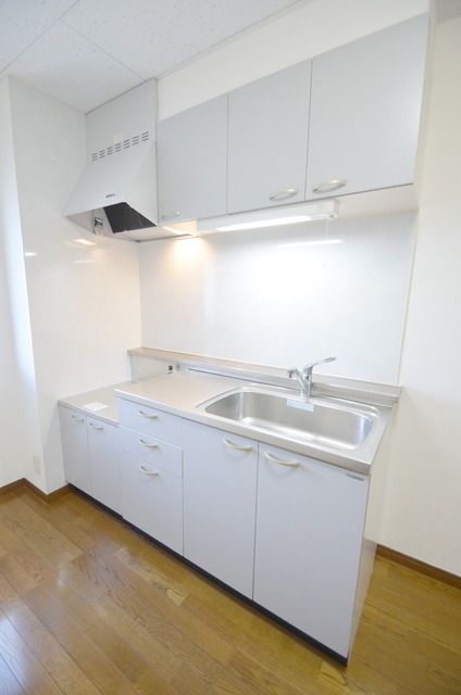 キッチン　ガスコンロ設置可