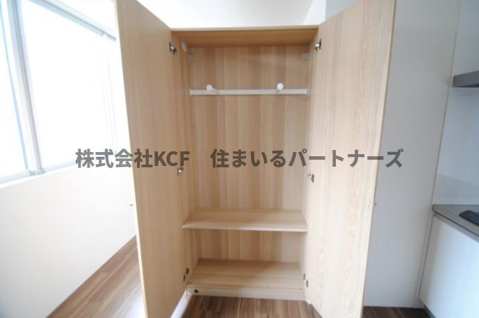 収納　収納のためのスペースです