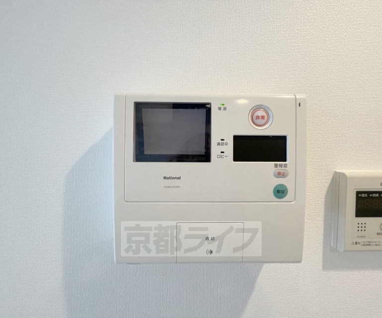 セキュリティ　インターホンです