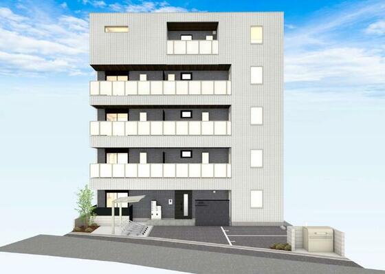 建物外観　※完成予想パース