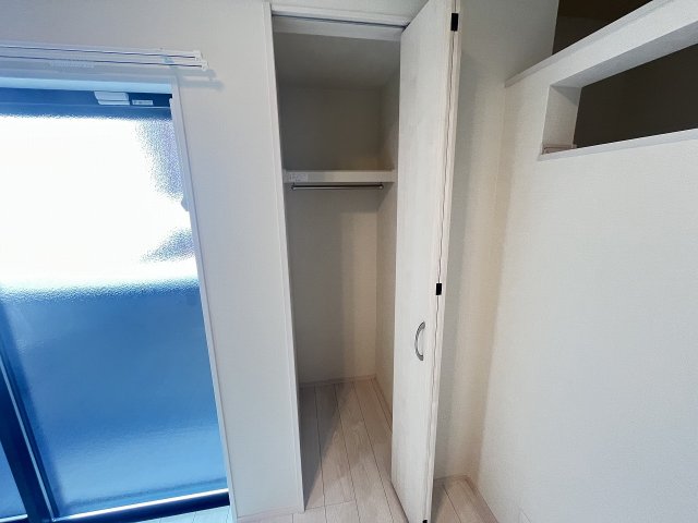 収納　大きなスペースがあり、収納には困りません