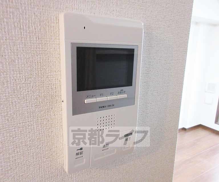 セキュリティ　モニター付きで防犯面も安心です！