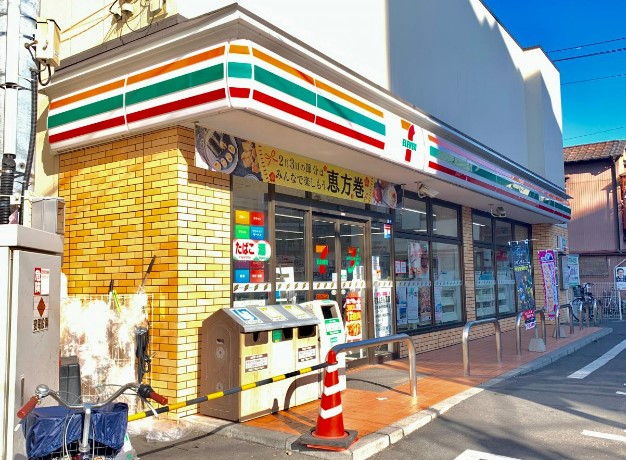 コンビニ　セブンイレブン　墨田４丁目店（コンビニ）まで481m