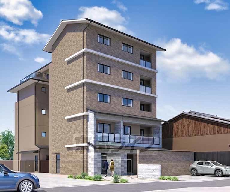 建物外観　予想図、ＣＧによる完成イメージです