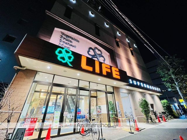 スーパー　（株）ライフコーポレーション／神田和泉町店（スーパー）まで629m