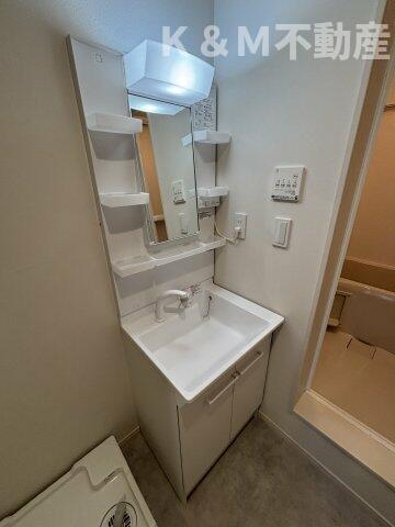 洗面設備　洗面所です