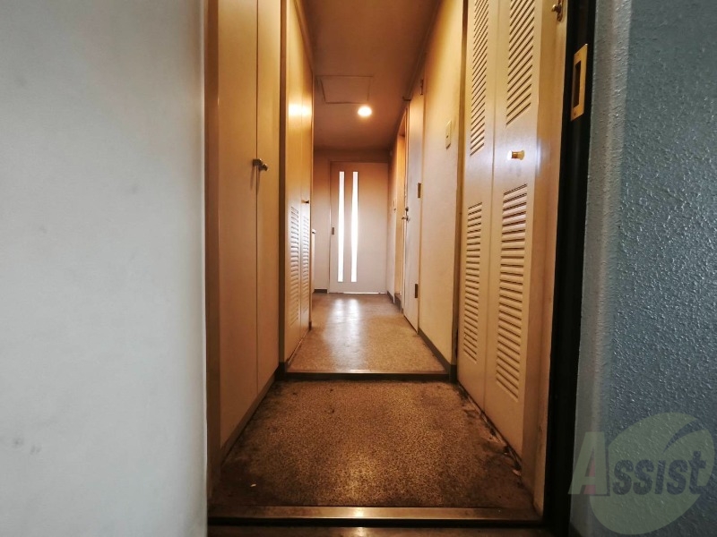 玄関　玄関から見た景色はこちらです。イメージできますか。