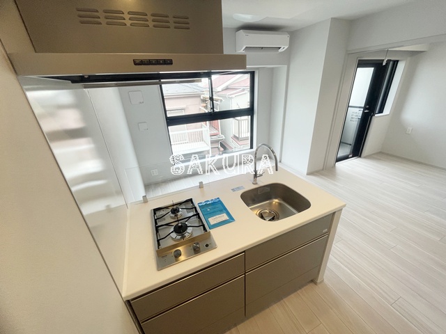 キッチン　自炊をされる方に嬉しい2口コンロ※同仕様