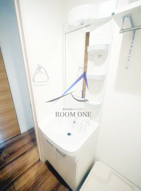 洗面設備　洗面台です。