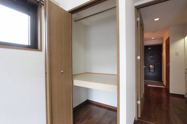 収納　収納たっぷりクローゼット