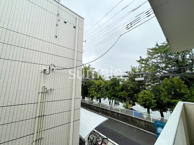 眺望　バルコニーからの景色です。