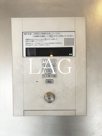 セキュリティ　オートロックです。