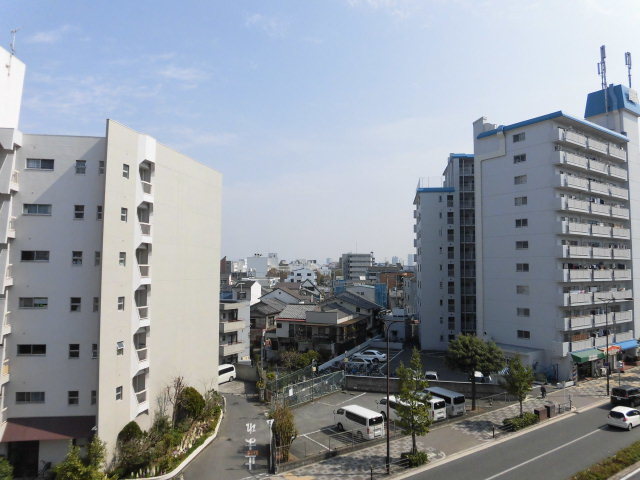 眺望　バルコニーからの景色です