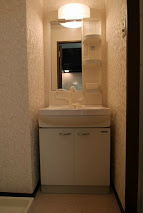 洗面設備　※他のお部屋の写真です。